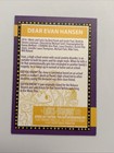 Dear Evan Hansen Spring 2017 Edition Lights Of Broadway Show Cards Trading Card 