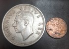 80  Silver  1948 South Africa  5 Shillings Coin