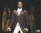 Leslie Odom Jr  Signed Hamilton 8x10 Photo Broadway Play Actor D Beckett Coa Bas