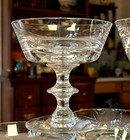 Set Of 5 Val St Lambert State Plain 4  Champagne Coupes Nick   Nora Glasses 5 Oz