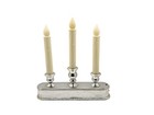2x Bethlehem Lights Adjust 3 Tier Window Candles Timer photo Sensor Polished