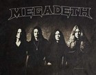 Vtg 1997 Megadeth Band Photo T Shirt Giant Xl Heavy Metal Faded Awesome