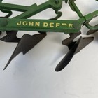 John Deere 4 Bottom Plow 1 16 Scale Steel Metal Farm Toy Vintage