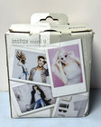 Fujifilm Instax Mini 9 Instant Fuji Camera Smoky White -open Box