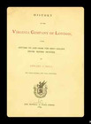 History Of The Virginia Company Of London - Va History