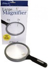 High Quality Large 5 Inch Lens Glass Magnifier 2x-6x Coin Banknote Stamps Harris