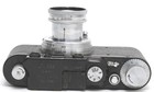 Leica Ii Black With Chrome Furniture Ca 1937 Original Vintage Condition