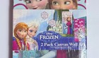 Disney Frozen 2 Pack Canvas Wall Art Glow In The Dark Elsa Anna Olaf New