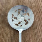 International Silver Co  Original Rogers Round Slotted Serving Spoon