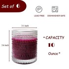 Vintage Hobnail Drinking Glasses Set Of 6 10 Oz Cocktail Glasses Jupiter Glas   