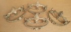 Set 4 Victorian Bronze Drawer Pulls 4  X 2 -1 2  Reclaimed New Old Stock  Lot 41