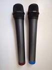 2 Uhf Microphone Set For Pyle Pphp1599wu Karaoke Portable Pa Speaker System