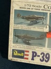 Vintage Revell P-39 Airacobra 1 72 Scale Model Kit H-67 Aircraft Unopened 1974