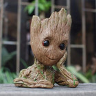Tree Man Aquarium Decoration Ornament Baby Groot Plant Pot Fish Tank Landscaping
