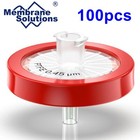 1000pcs Lab Ptfe Membrane Syringe Filter 13mm Diameter 0 45  m Pp Prefilter Hplc