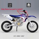 1 12 Yamaha Yz450f Motorcycle Model Diecast Dirt Bike Toy Car Toys For Boys Kids