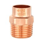 10 Pcs Efield 1 2   C X 1 2  Mnpt Copper Male Adapter Fittings  Lead Free