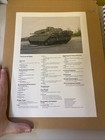 Vintage Royal Ordnance Challenger Main Battle Tank Military Vehicle Brochure