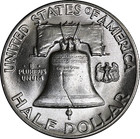 1948-p Franklin Half Dollar Nice Bu - Stock