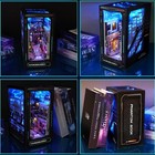 Spilay Diy Book Nook Kit  Diy Dollhouse Booknook Bookshelf Insert Decor Alley   