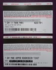 Disney World 2 Used Tickets Only For Collection  Let The Memories Begin