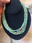 Native American Heishi Turquoise Necklace