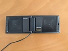 Sony Ss-wm20 Foldable Speaker System For Walkman Stereo Cassette Player Works 