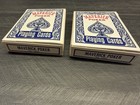 Vintage Maverick Poker Playing Cards Hoyle No  1205 2 Decks Blue Sealed Nos