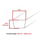 954-04219 754-04219 Occ-754-04219 46  Deck Belt For Mtd For Craftsman T140