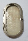 Vintage Authentic Ship Window Brass Plastic Glass Boat Porthole Part Oval Older