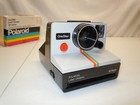 Untested Vintage Polaroid One Step Instant Film Land Camera Rainbow Stripe