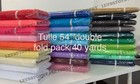 New 54 x120 Ft 40 Yards Tulle Bolt Wedding Party Decoration Pew Bow Bridal Favor