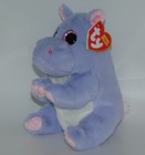 New  Ty Beanie Bellies Henrietta The Hippo 6   Nwt s