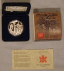 2002 Canada Frosted Proof Silver Dollar  0 7428 Troy Oz   4q 