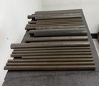 Misc 1117 Hr   Cd Steel Round  Hex Bars Lot  23 Pcs  Approx 23 70 Lbs 