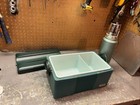 Green Stanley Aladdin Lunch Box Cooler And Vacuum Thermos Bottle Combo Vintage
