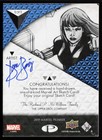 2019 Ud Premier Marvel Sketch By Dan Borgonos Black Widow 1 1