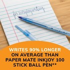 Bic Round Stic Xtra Life Ballpoint Pen Medium Point Blue Ink 144 pack