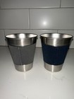 Set Of 2 Stanley Stainless Steel 12 Oz Tumblers Camping Stacking Cups