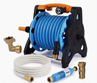 Rv Water Hose Storage Kit W  25ft Hose  4ft Hose  Filter   90   Elbow