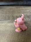Vintage Easter Bunny Rabbit Flipping  Wind Up  Toy Measurements 2 1 4   