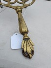 Vintage Brass Fireplace Trivet 