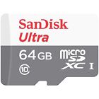 Sandisk 64gb Ultra Class 10 80mb s 533x Microsd Micro Sdxc Uhs-i Tf Memory Card