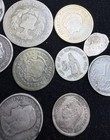 World Silver Coin Lot Various Types  Grades - Lot Of 12 Coins