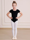 Gymnastics Leotards For Girls Ballet Leotard Toddler Girls Bodysuit Short Sleeve