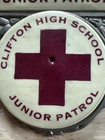 Vintage 1930   s Clifton High School Junior Patrol Badge    Rare