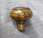 Antique Detroit Michigan  bofe Detroit Mich   Brass Doorknob Board Of Education