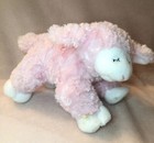 Lamb Baby Gund 58131 Plush Winky Pink Lamb Sheep Rattle Girl Stuffed Animal Toy