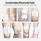 10 Tens Unit Replacement Pads For Omron Large Long Life Pads Snap Electrode Pads