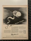 1940s Vintage Print Ad Fred Harvey Restaurants And Hotels World War 2 Era Retro